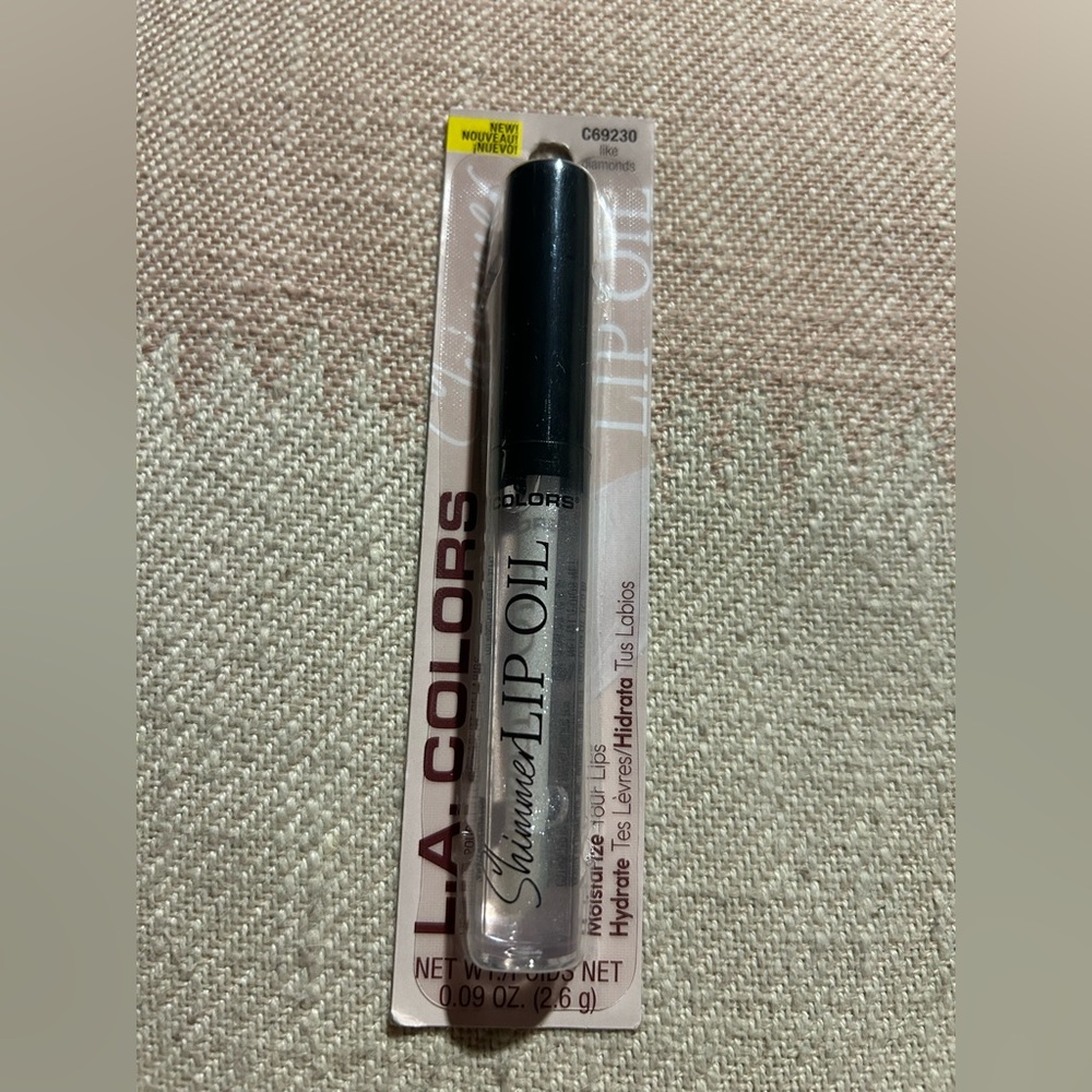 L.A. Colors Shimmer Lip Oil - Clear Sparkle Gloss